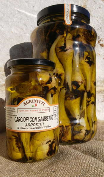 carciofi con gambetto